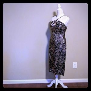 Size 6 Theia Couture Midi Dress